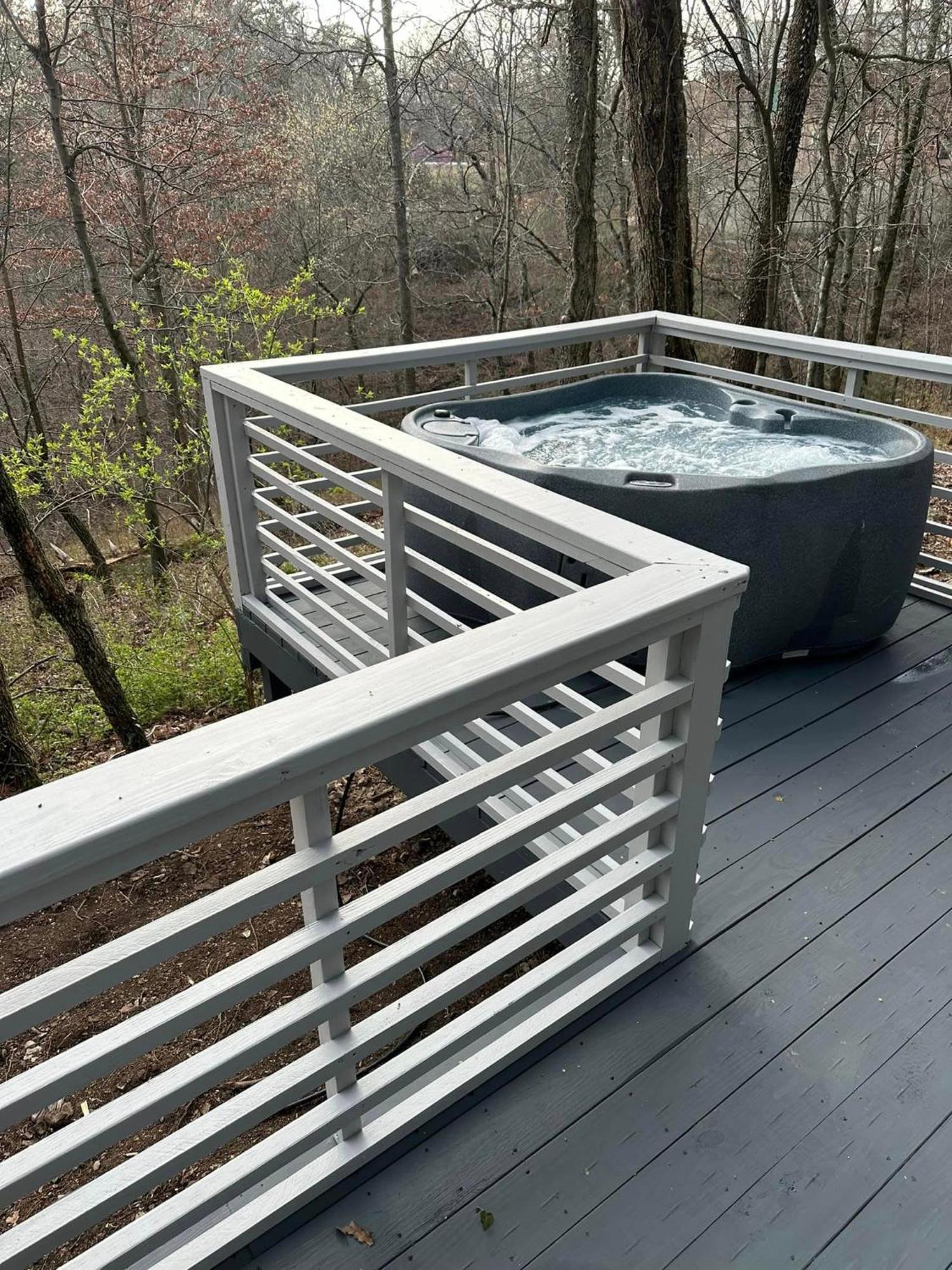 Loblolly Pines Adventure Cabin 4 King Eureka Springs Buitenkant foto